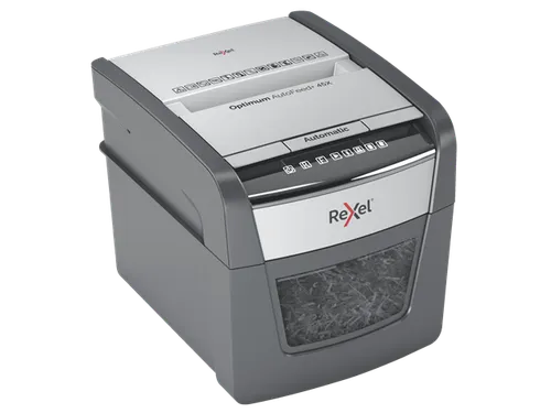 Papiervernietiger Rexel Optimum Auto+ 45X snippers 4x28mm