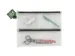 Trousse Foldersys A4 EVA transp sans PVC 4 comp fermeture éclair noir
