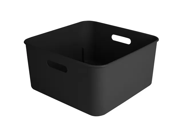 Opbergbox Sunware Home cube 12,5L zwart