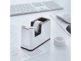 Plakbandhouder Leitz WOW wit/zwart - 3