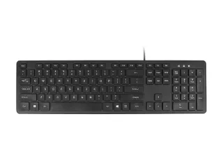 Toetsenbord Quantore QWERTY bedraad USB-A zwart