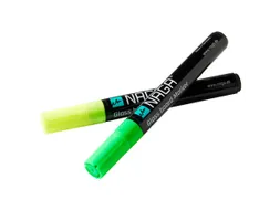 Krijtmarker 4,5mm Naga set a 2 st. groen/geel