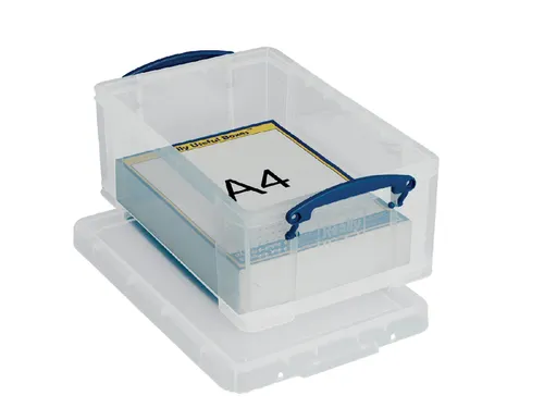 Opbergdoos 9 Liter Transparant A4 Papier/schoenen