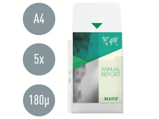 Showtas Leitz Premium A4 PVC Expansievouw 11-Gaats - 3