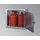 gasflessenkast,v. 2x11kg fles,HxBxD 750x860x400mm,m. dak,vleugeldeur