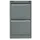 hangmappenkast HxBxD 711x413x622mm 2hangmappenframes zilver