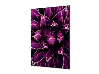 Wanddecoratie Textiel Set A1 Cactus Paars - 1