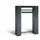 locker met kapstok,HxBxD 1950x1430x480mm,romp RAL7021,front RAL7021
