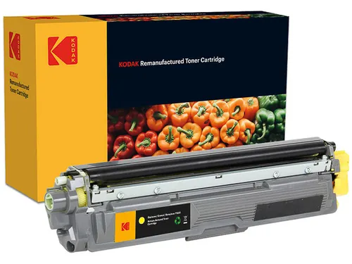 185B024104 Kodak Brother Tn241/242Y Hl Toner Geel Rebuilt 1400Pagina's