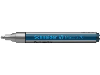 Lakmarker Schneider Maxx 270 1-3mm Zilver - 5