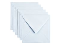 Envelop Papicolor 140x140mm Babyblauw gegomd