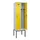 locker voor scheiding van kleding,HxBxD 2120x600x500mm,2vak