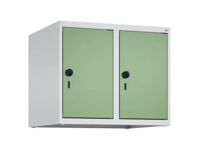opzetkast,v. locker,2vak.,vak B 300mm,HxBxD 500x600x500mm,vleugeldeur