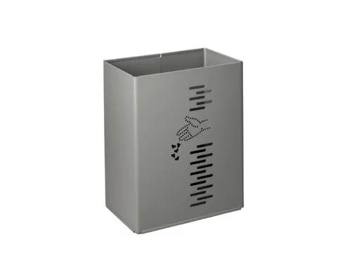 prullenmand,24l,HxBxD 400x300x197mm,paalmontage