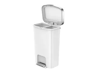 Hana 1 Pedaalemmer 2x25 Liter Wit - 4