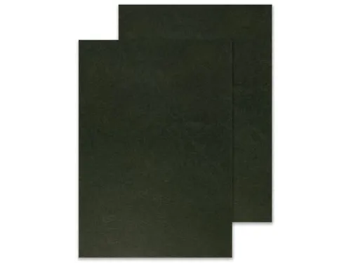 Voorblad A4 Zwart Lederlook 250 Grams Pak 100 Stuks