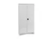 ESD-kast met openslaande deuren,HxBxD 2010x1030x430mm,slot,voeten