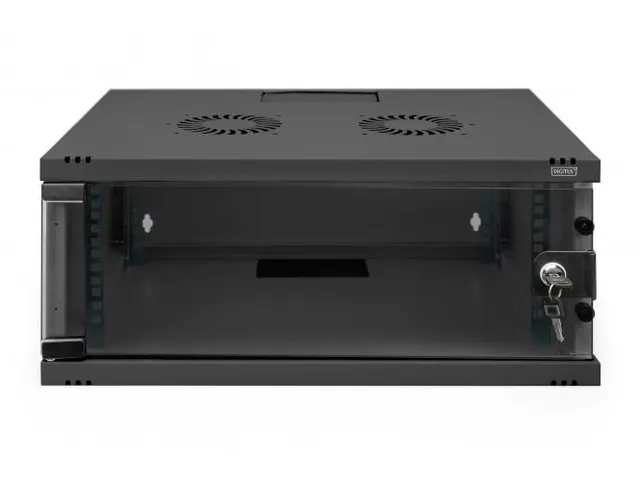 Netwerkkast Ongemonteerd 4U 60kg 483mm 19'' 241x540x400mm Zwart