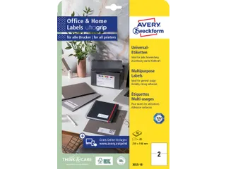 Universele Etiketten 210X148Mm Wit Permanent - 1