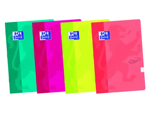 Schrift Oxford school touch A5 lijn 72blz assorti