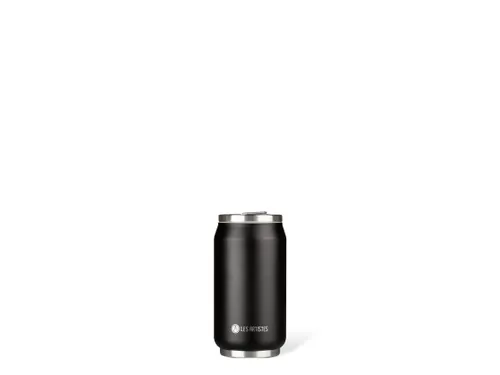 Thermosbeker Les Artistes Paris blik 280ml Zwart Met Rietje