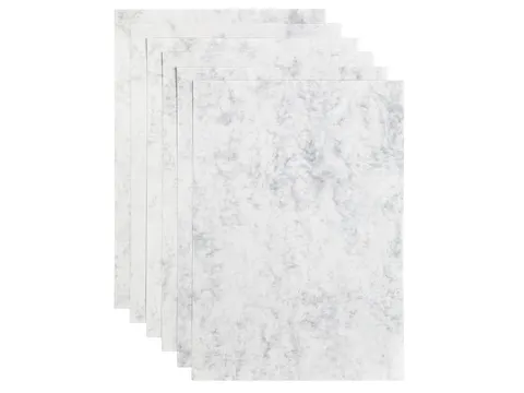 Kopieerpapier Papicolor A4 200gr 6 vel marble grijs