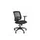 Bureaustoel EN1335 Linea New Malice 01 zwart/zwart met 1D armleuning