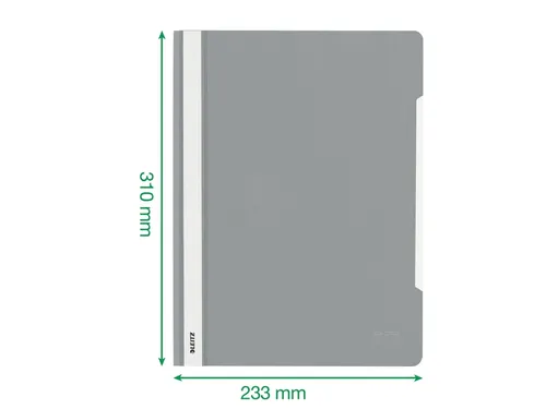 Snelhechter Leitz 4191 Standaard A4 zwart 30% gerecycled plastic