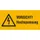 waarschuwings-combibord,Pas op! Hoogspanning,PVC,HxB 26x52mm