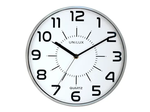 Wandklok Unilux Pop grijs
