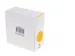 Etiket Rillprint 35mm 500st op rol fluor oranje