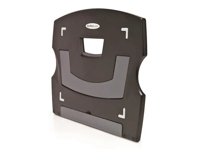 Draagbare laptopstandaard Zwart