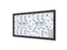 Vitrinekast mededelingenbord Outdoor 27xA4 met gasveer Antraciet
