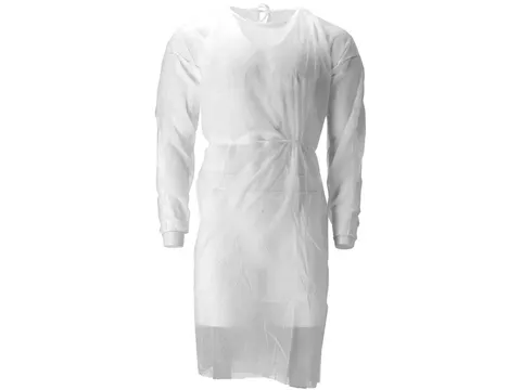Isolatieschort CMT PP non woven 120x140cm wit