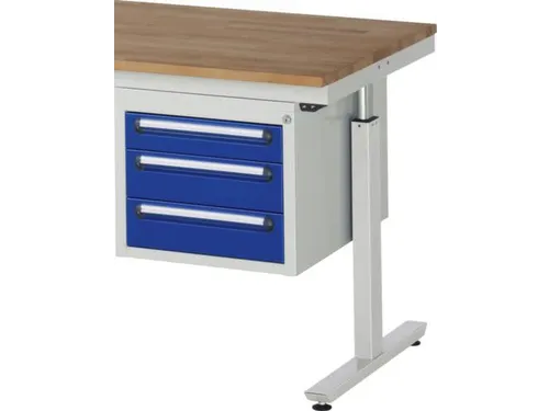 laden-onderbouw,v. werkbank,HxBxD 395x480x600mm,3lade(n)