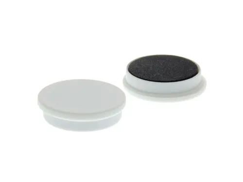 Smit Visual Memomagneten ø 20mm wit 10 stuks