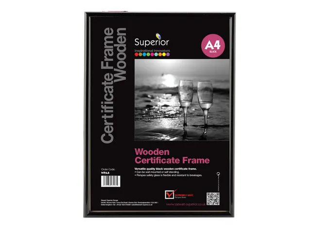 Kliklijst Seco A4 25mm zilver waterbestendig