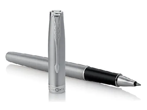 Rollerpen Parker Sonnet Stainless Steel CT Finish Fijn