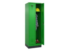 locker,HxBxD 1950x600x500mm,2vak,vak B 300mm,cil.-slot,sokkel