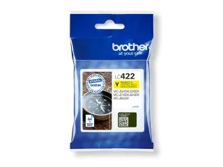 Inktcartridge Brother LC-422Y geel - 3