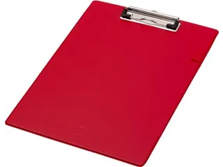 Klemplaat A4 Rood PVC - 2