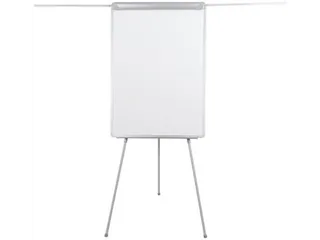 Flipchart Magnetisch Met Zijarmen Uitschuifbaar 100x70cm Lichtgrijs - 14