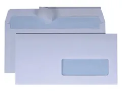 Envelop Quantore 114x229mm venster rechts 40x110mm zelfklevend
