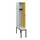 locker met bank,HxBxD 1950x300x815mm,1vak,vak B 300mm,draaigrendel