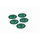 Impressiemagneetfolie Vraagteken Groen Ø50mm x 0,85mm