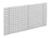 Plaque Perforée Tôle D'acier Hxl 450x1000mm Ral7035