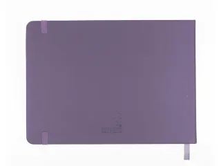 Schetsboek Kangaro A5 landscape heather purple PU HC 80 vel 140gr room - 6