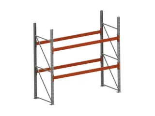 palletstelling,grondveld,HxBxD 2700x2870x1100mm,vakl. 2970kg - 1
