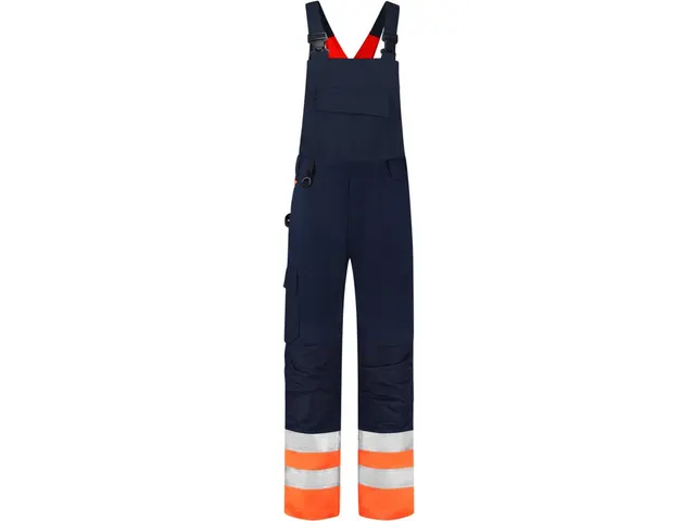 Tricorp 753006 Amerikaanse overall, fluo oranje/inktblauw, maat 44, pe