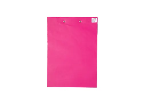 Klembord MAUL A4 staand PVC neon roze
